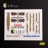 KELIK K35036 Ju-87 G1/G2 - interior 3D decals for Border Models kit 1/35